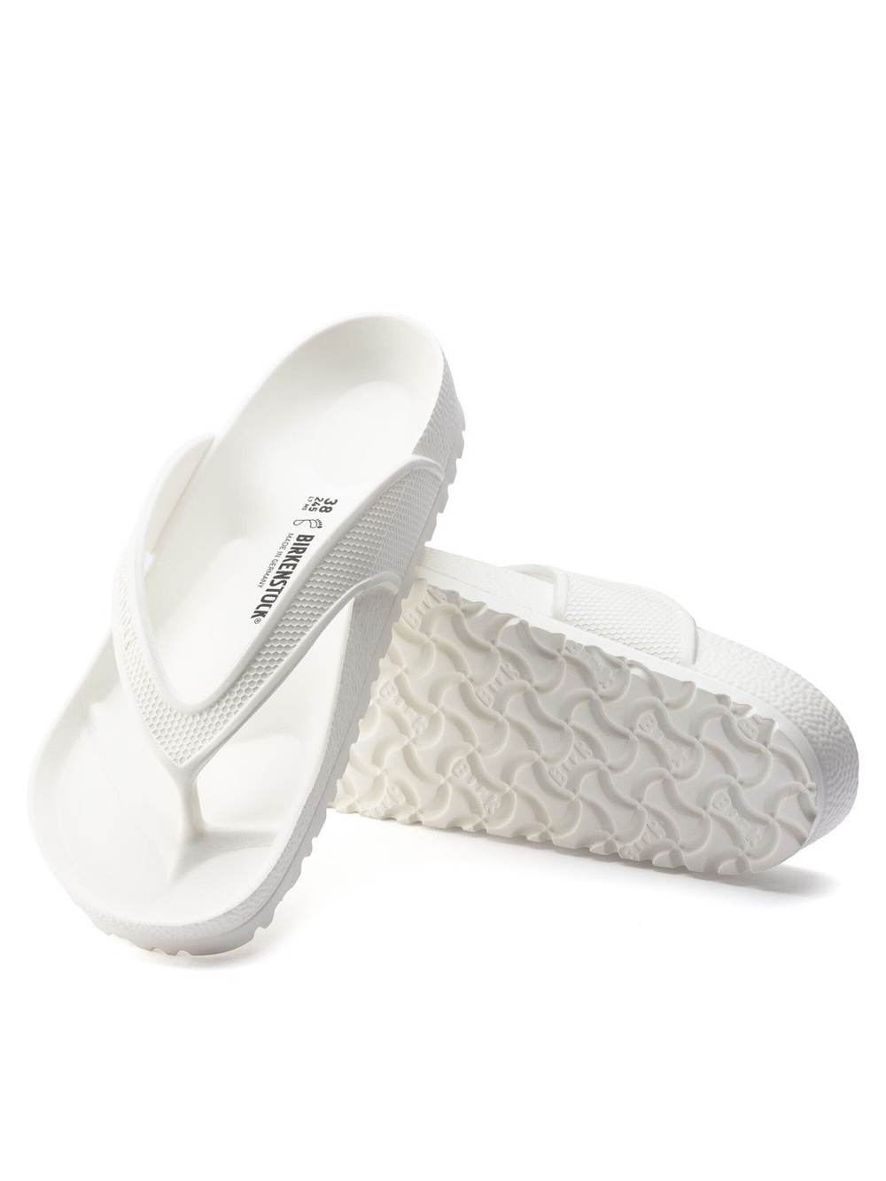 Birkenstock White EVA Gizeh-Style Women's Flip Flops